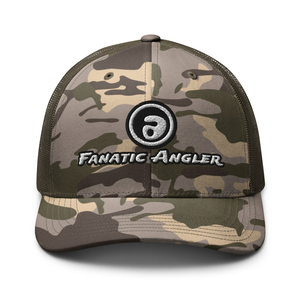 Fanatic Angler Mellow Marsh Mesh Cap – premium fishing mesh cap with embroidered branding